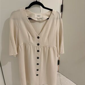 Ba&sh Cream Blouse